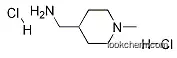 Molecular Structure of 1187582-53-1 (1-Methyl-4-piperidinemethanamine dihydrochloride)